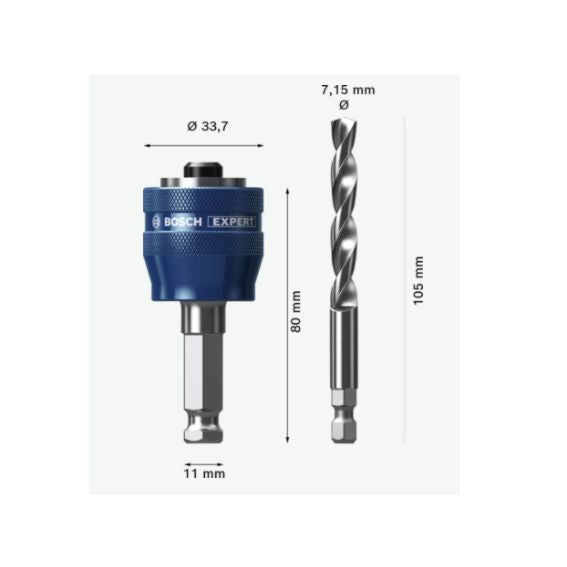 Adaptador EXPERT Power Change Plus BOSCH