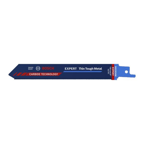 Lamina de serra sabre para tubos de aço inox EXPERT ‘THIN TOUGH METAL’ S 922 EHM BOSCH