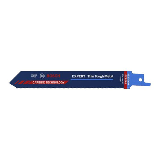 Lamina de serra sabre para tubos de aço inox EXPERT ‘THIN TOUGH METAL’ S 922 EHM BOSCH