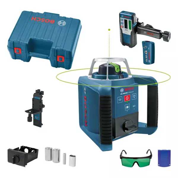 Nivel Laser rotativo GRL 300 HVG + RC1 + LR 1G BOSCH