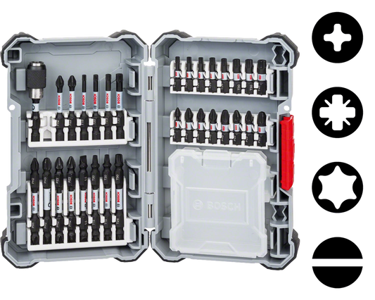 Conjunto de pontas de aparafusadora de Impacto BOSCH (31 pcs)
