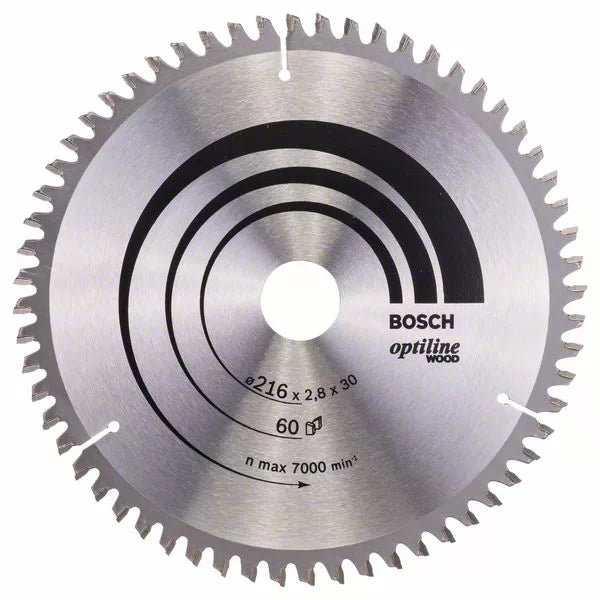 Discos de serra circular para madeira Optiline Wood BOSCH