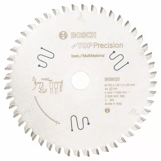 Discos de serra circular Top Precision Best for Multi Material BOSCH