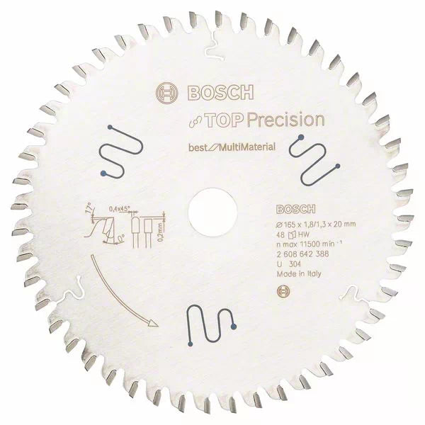 Discos de serra circular Top Precision Best for Multi Material BOSCH
