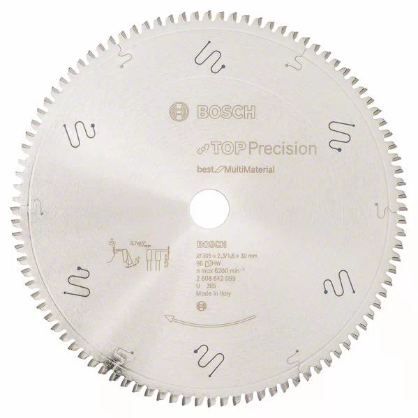 Discos de serra circular Top Precision Best for Multi Material BOSCH